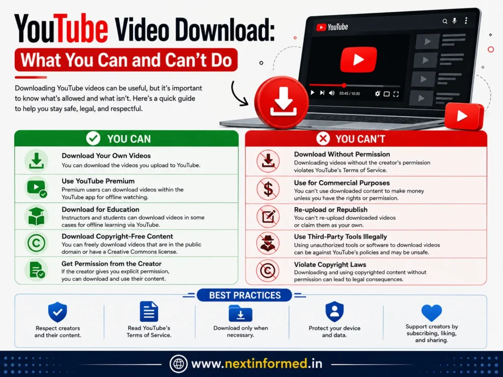 Safe and unsafe ways to download YouTube videos