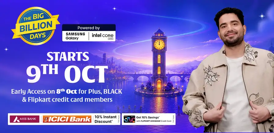 Flipkart Big Billion Days 2026 Electronics & Smartphone Discounts Top mobile and electronics deals during Flipkart Big Billion Days 2026 sale in India.